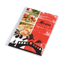 Папка за меню, за пицария, A4, PVC, вид 1