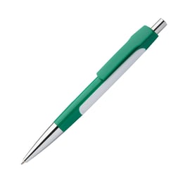 Химикалка Stampy, пластмасова, зелена, 50 броя