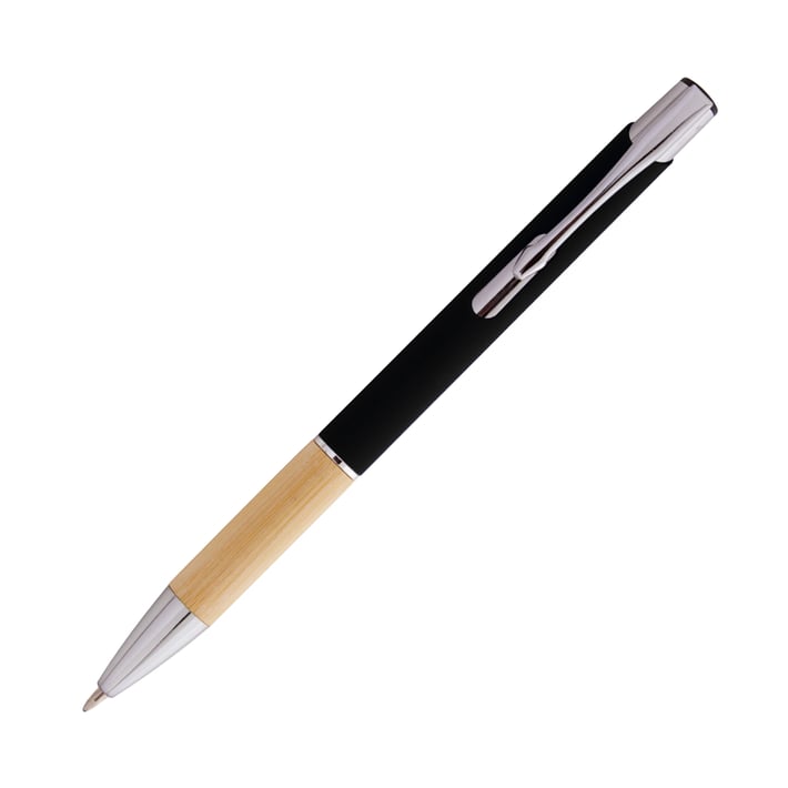 Химикалка Virgo, метал и бамбук, черна