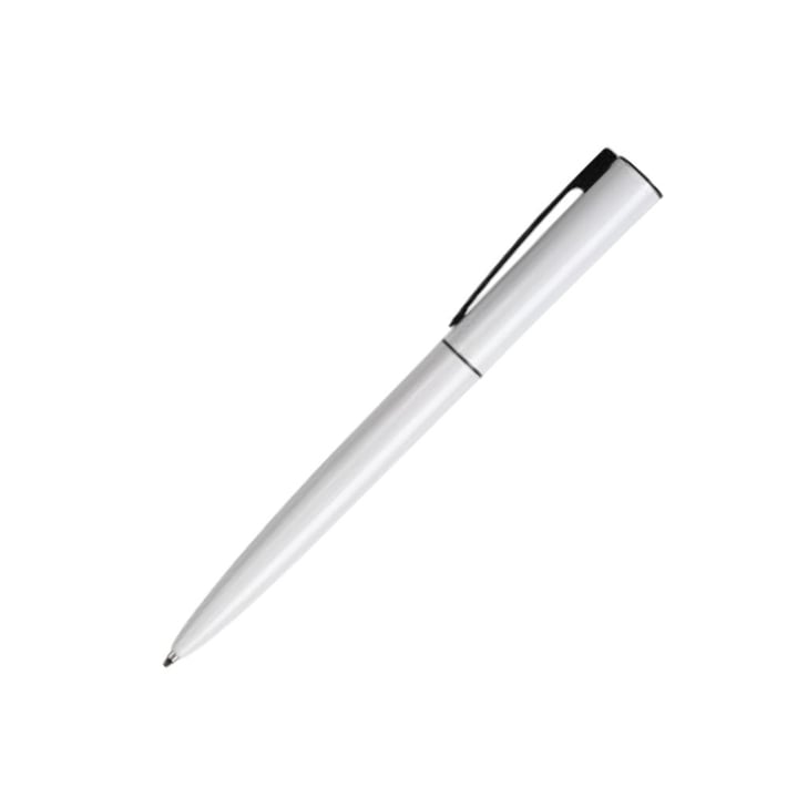 Химикалка Sharp, метална, бяла