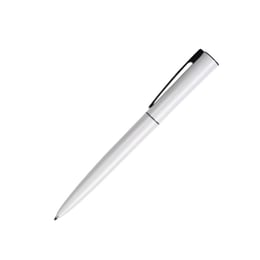 Химикалка Sharp, метална, бяла