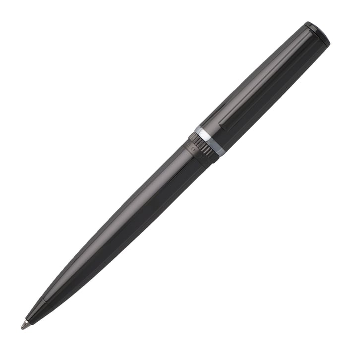 Hugo Boss Химикалка Gear Metal, в кутия, тъмнозелена