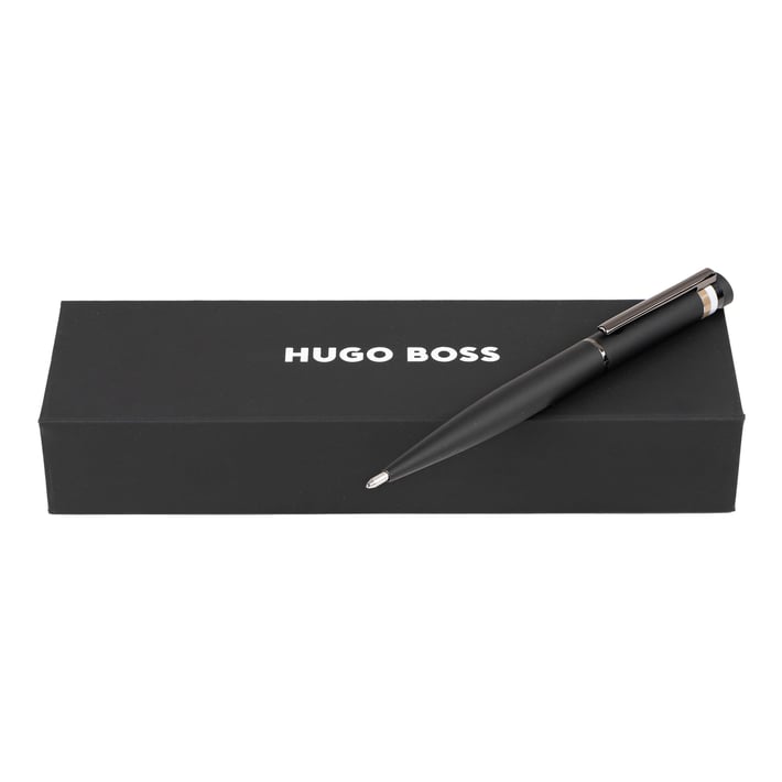 Hugo Boss Химикалка Loop Iconic, черна