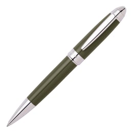 Hugo Boss Химикалка Icon, хром, цвят каки