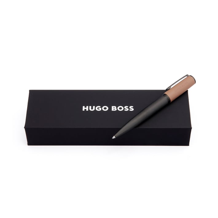 Hugo Boss Химикалка Arche Iconic, карамел