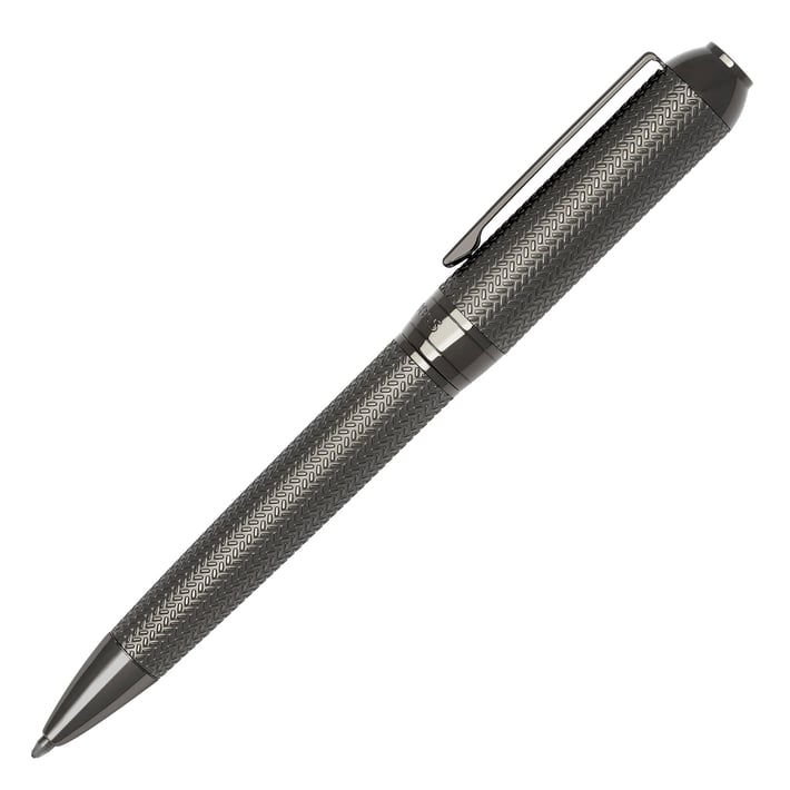 Hugo Boss Химикалка Elemental, в кутия, хром