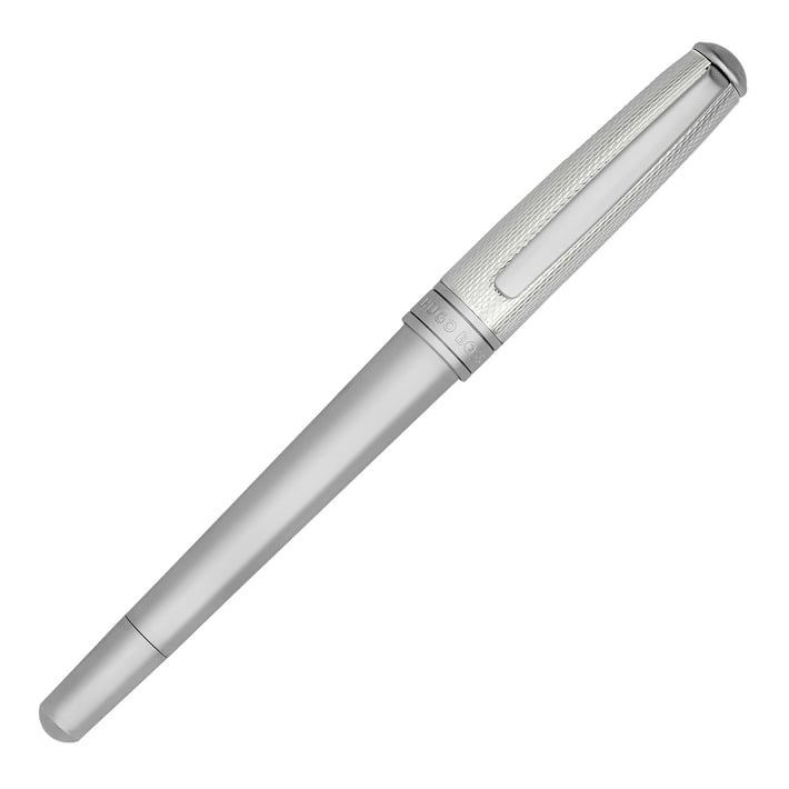 Hugo Boss Писалка Essential Metal, в кутия, сребриста