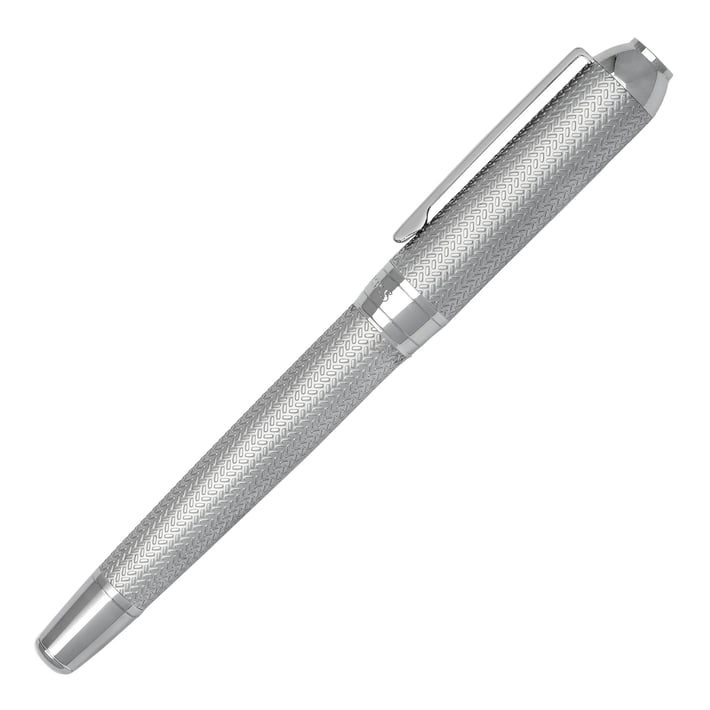 Hugo Boss Химикалка Essential Metal, в кутия, хром