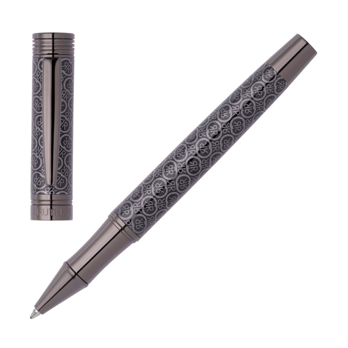 Cerruti 1881 Ролер Logomania, в кутия, сив