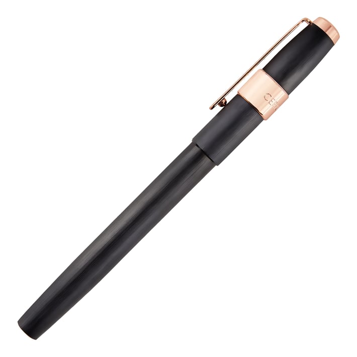 Cerruti 1881 Ролер Block Brushed, в кутия, черен