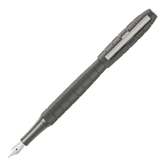 Hugo Boss Писалка Quantum, в кутия, хром