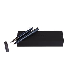 Hugo Boss Комплект химикалка и ролер Gear Minimal, тъмносини