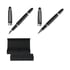 Hugo Boss Комплект ролер и писалка Icon, черни