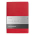 Hugo Boss Тефтер Essential Storyline, бели листове, A6, червен