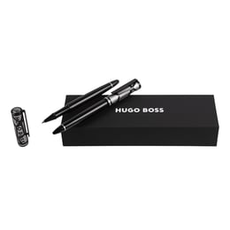 Hugo Boss Комплект химикалка и ролер Craft, хром