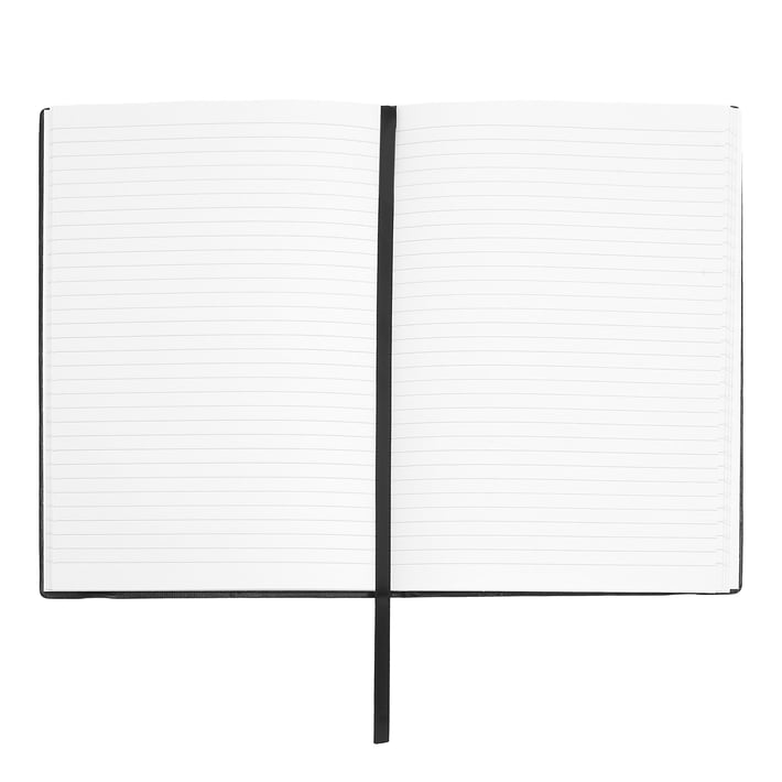 Hugo Boss Тефтер Monogram, A5, на редове, сив