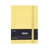 Hugo Boss Тефтер Pastel Classic, A5, на редове, светложълт