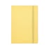 Hugo Boss Тефтер Pastel Classic, A5, на редове, светложълт