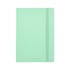 Hugo Boss Тефтер Pastel Classic, A5, на редове, светлозелен