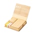 Cool Кутия с листчета и индекси Castor, бамбукова