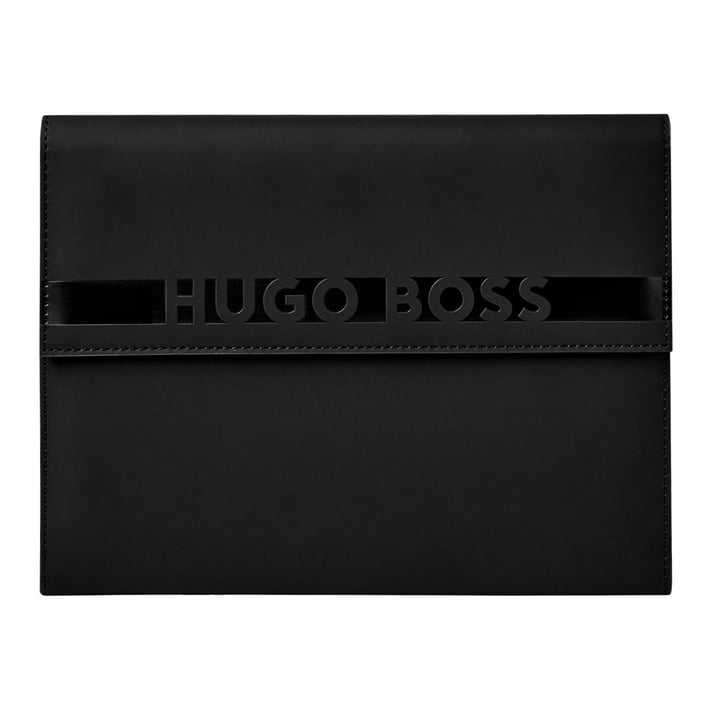 Hugo Boss Конферентна папка Cloud, А5, матова, черна