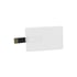 USB флаш памет Credit Card, USB 2.0, 8 GB, без лого, бяла