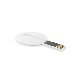 USB флаш памет Disc Card, USB 2.0, 16 GB, без лого, бяла