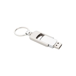 USB флаш памет Hiko, USB 2.0, 16 GB, сребриста