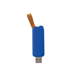 USB флаш памет Slide, USB 2.0, 16 GB, без лого, синя