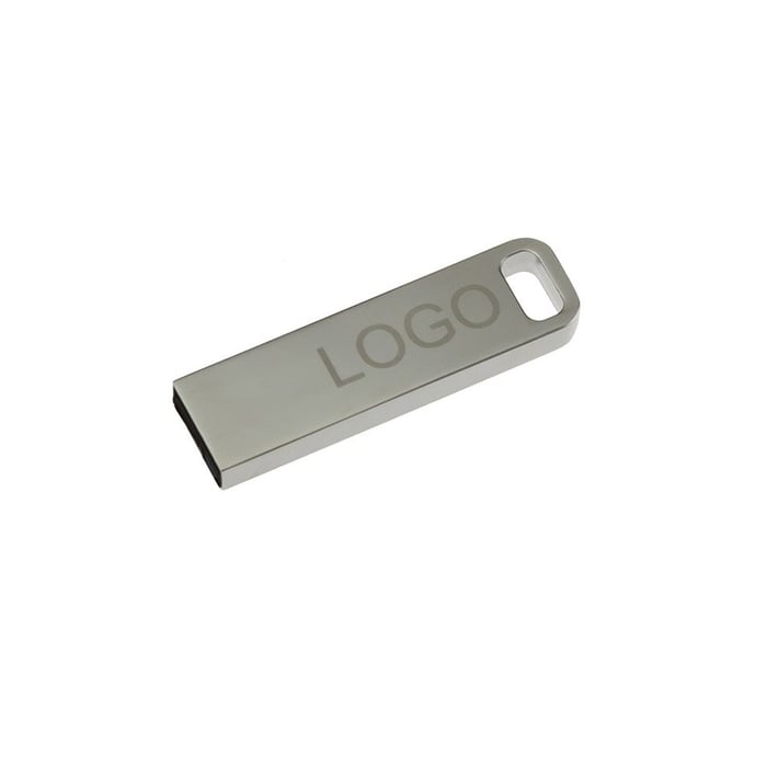 USB флаш памет Element, USB 2.0, 16 GB, метална, сребриста