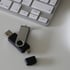 USB флаш памет Swivel, USB 3.0, 16 GB, Type-C OTG, черна