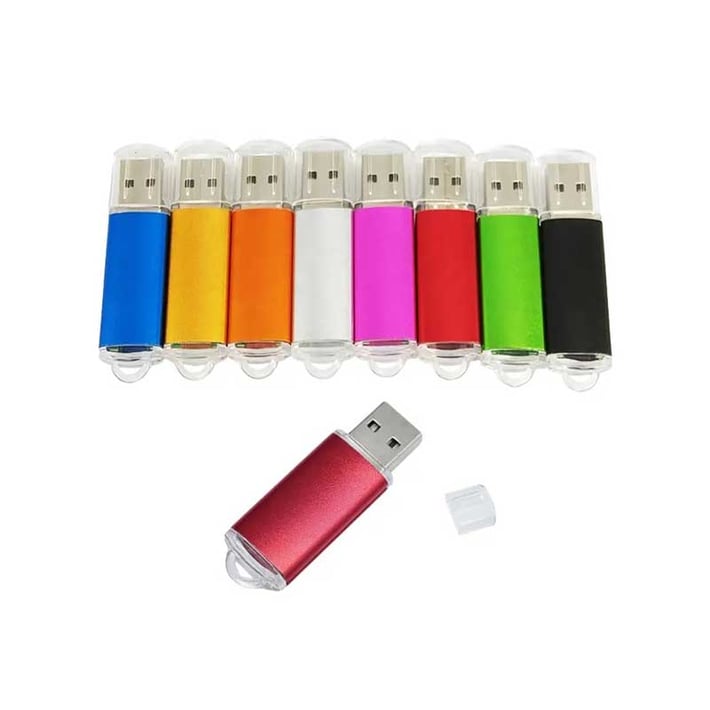 USB флаш памет Craft, USB 2.0, 16 GB, без лого, бяла