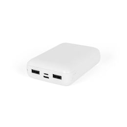 Hi!dea Мобилна Батерия Leakey, 10000 mAh, бяла