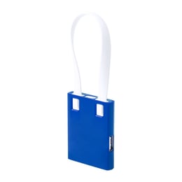 Yurian USB Хъб, с 3 порта, син