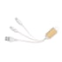 Korux Кабел 3 в 1 USB, Lightning, micro USB и USB type C