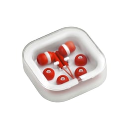 Cool Слушалки Cort, в кутия, 70 х 20 х 70 mm, червени