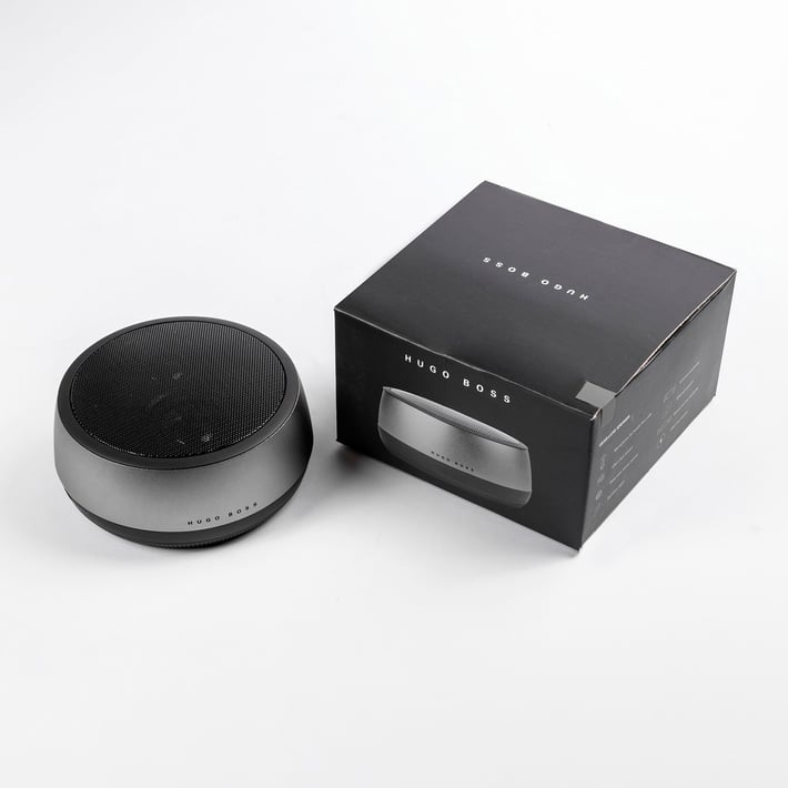 Hugo Boss Тонколона Gear Luxe, преносима, Bluetooth, сребриста