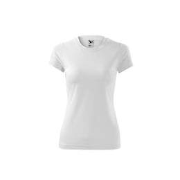 Malfini Дамска тениска Fantasy 140, размер S, бяла