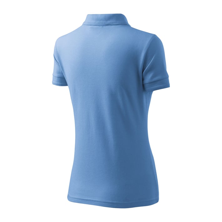 Malfini Дамска тениска Pique Polo 210, размер S, небесносиня