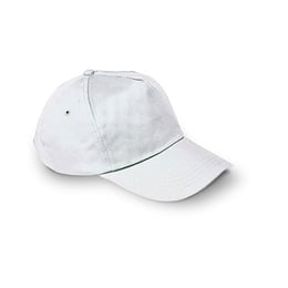 More Than Gifts Бейзболна шапка Glop, 5-панелна, памук, бяла