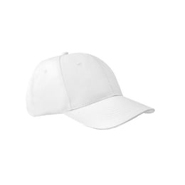 More Than Gifts Бейзболна шапка Basie, 6-панелна, памук, бяла
