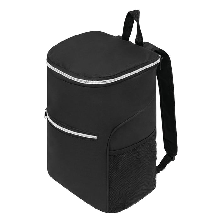 TOPS Хладилна раница Nome, 285 х 200 х 380 mm, 600D полиестер, черна