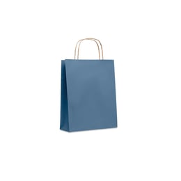 More Than Gifts Хартиена торбичка Paper Tone, размер S, 18 х 8 х 21 cm, синя