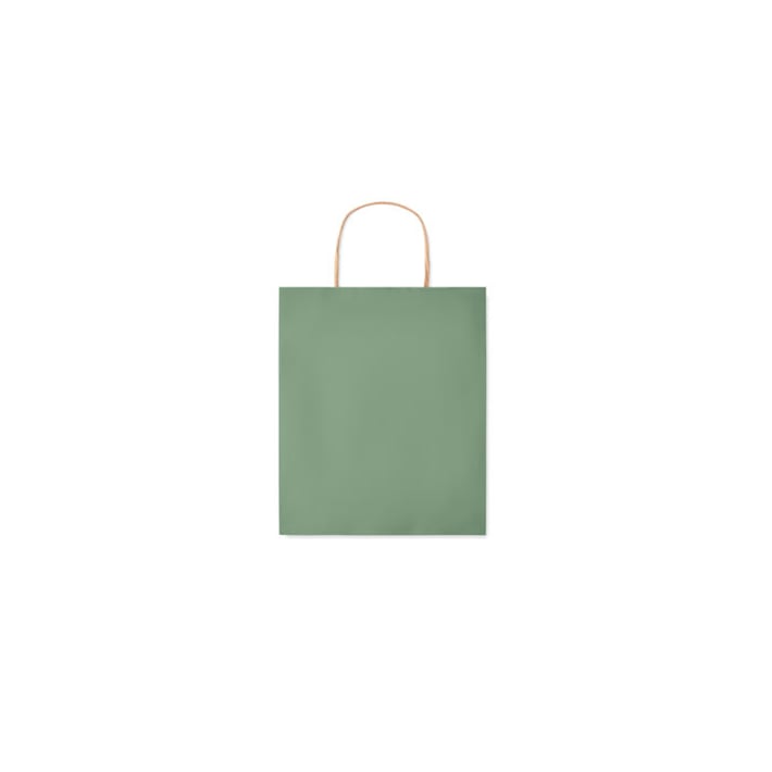 More Than Gifts Хартиена торбичка Paper Tone, размер S, 18 х 8 х 21 cm, зелена