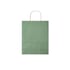 More Than Gifts Хартиена торбичка Paper Tone, размер M, 25 х 11 х 32 cm, зелена