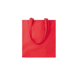 Чанта за пазар Cottonel, 100% памук, червена