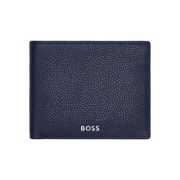 Hugo Boss Портфейл Classic Grained, с отделение за монети, тъмносин