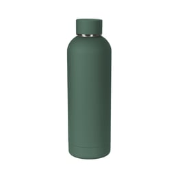 Бутилка Top, метална, 6.5 х 24 cm, зелена, 500 ml