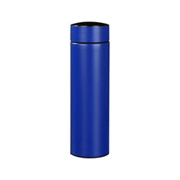 Термос Smarty, метален, двустенен, с индикатор, 500 ml, син