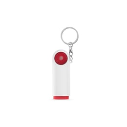 Ключодържател Token, 7 х 1 х 2.5 cm, червен